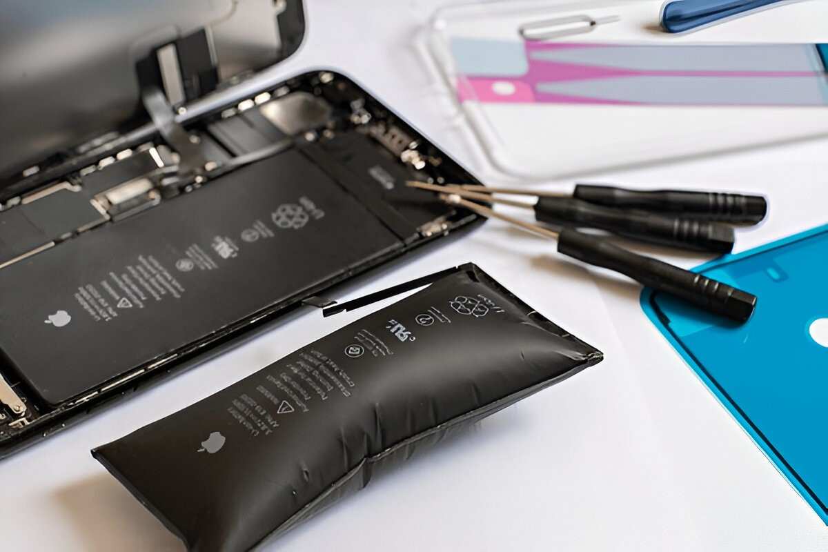 swollen iPhone battery