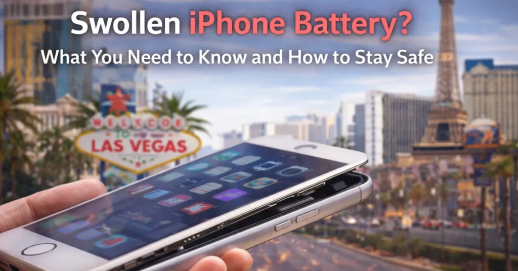 Swollen iPhone battery