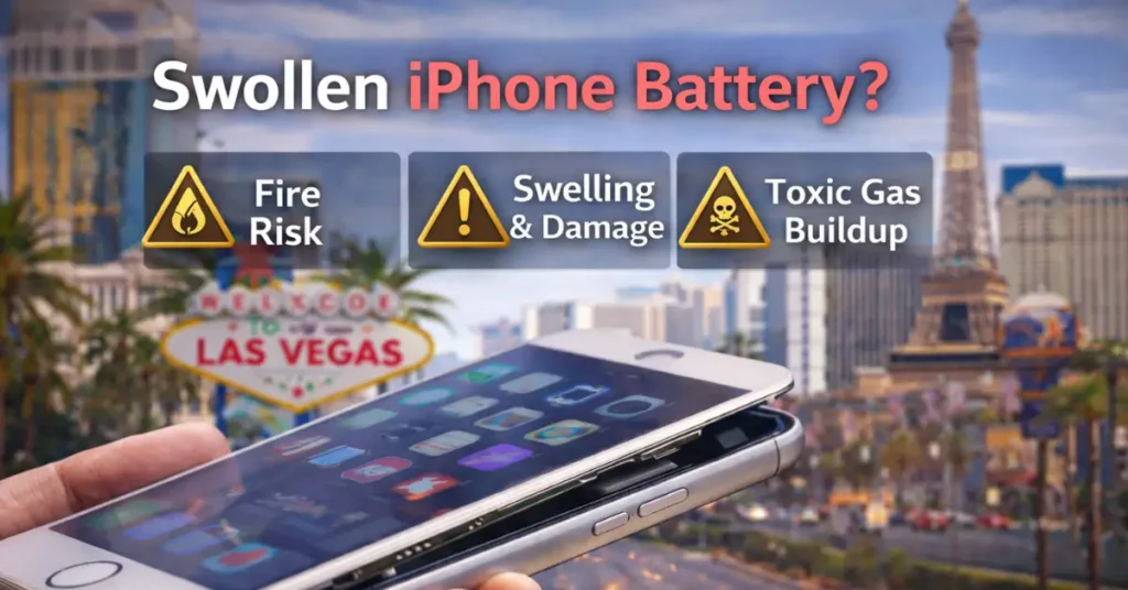 Swollen iPhone Battery Risks