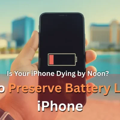 Preserve Battery Life on iPhone